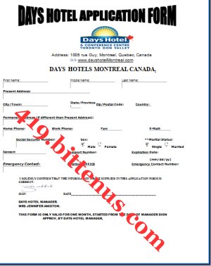 hotel job vacancy in canada canada